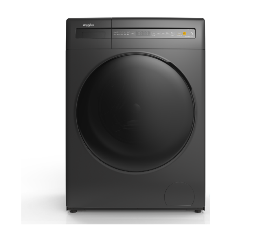 9kg Whirlpool SaniCare FWEB9012GG Front Load Washer Gray