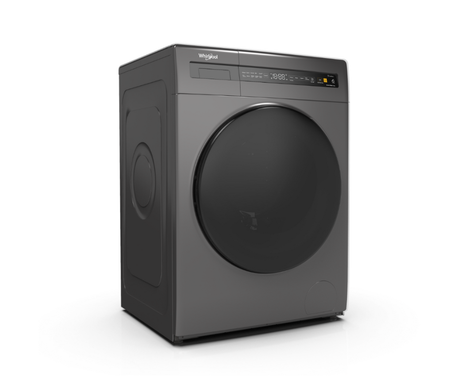 9kg Whirlpool FWEB9012GG SaniCare Front Load Washer Gray