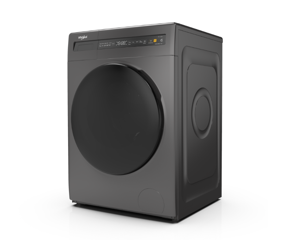 9kg Whirlpool SaniCare FWEB9002GG Front Load Washer Gray