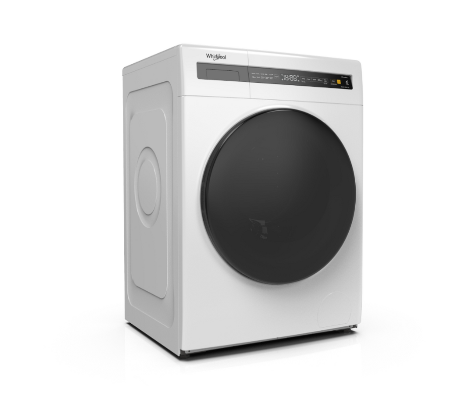 9kg Whirlpool SaniCare FWEB9012GW Front Load Washer White