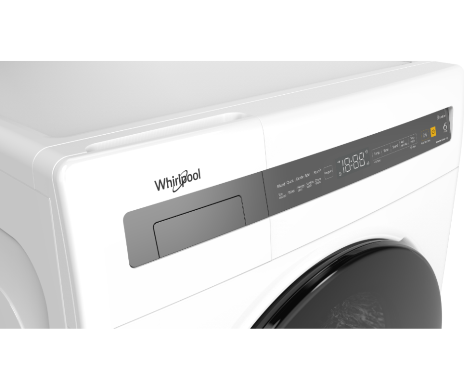 9kg Whirlpool SaniCare FWEB9012GW Front Load Washer White