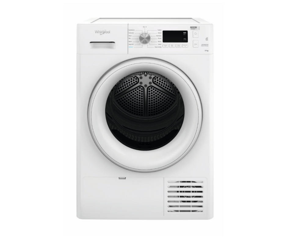 9kg Whirlpool FreshCare+ Heat Pump Dryer