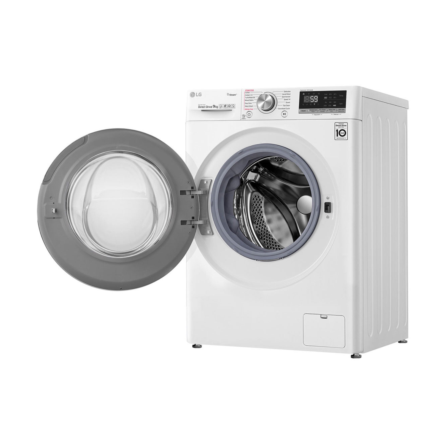 9kg LG AI Direct Drive TurboWash™ Front Load Washing Machine