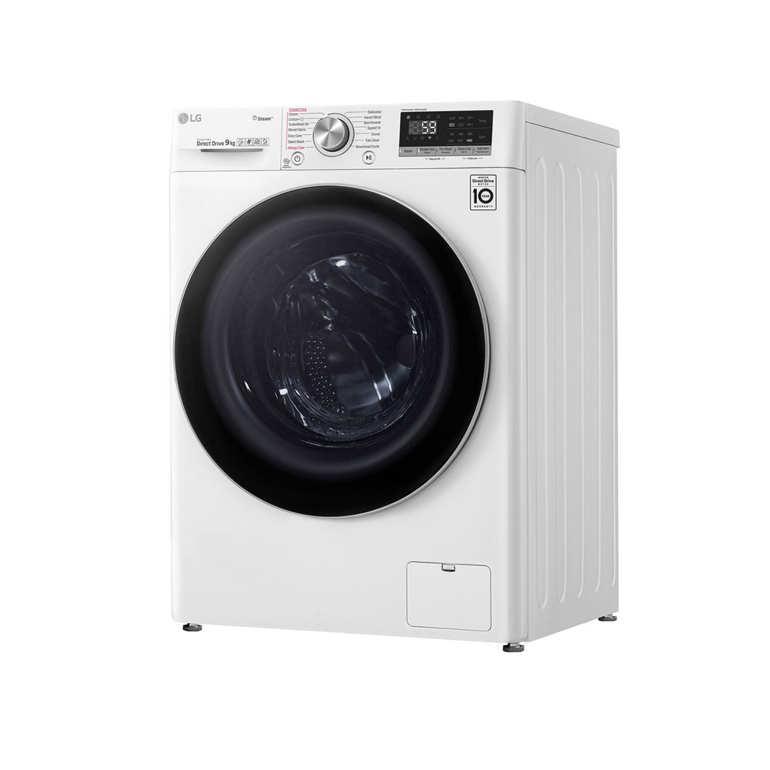 9kg LG AI Direct Drive TurboWash™ Front Load Washing Machine