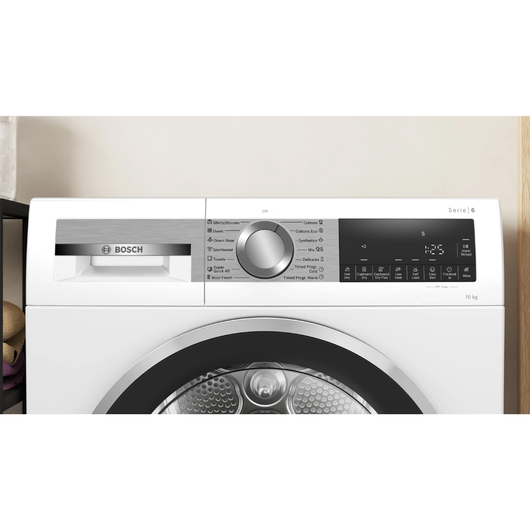 Bosch WQG24570SG - 9kg Front Load Condenser Heat Pump Dryer