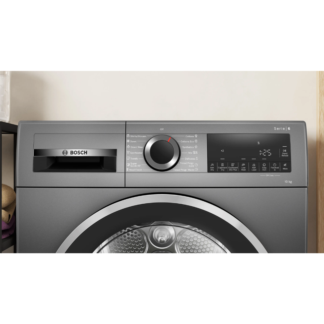 Bosch WQG25303SG - 10kg Front Load Condenser Heat Pump Dryer