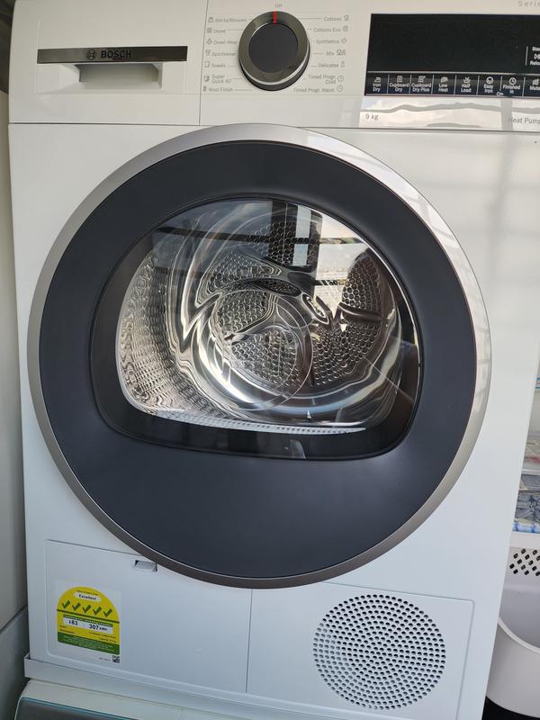 Bosch WQG24200SG - 9kg Front Load Condenser Heat Pump Dryer