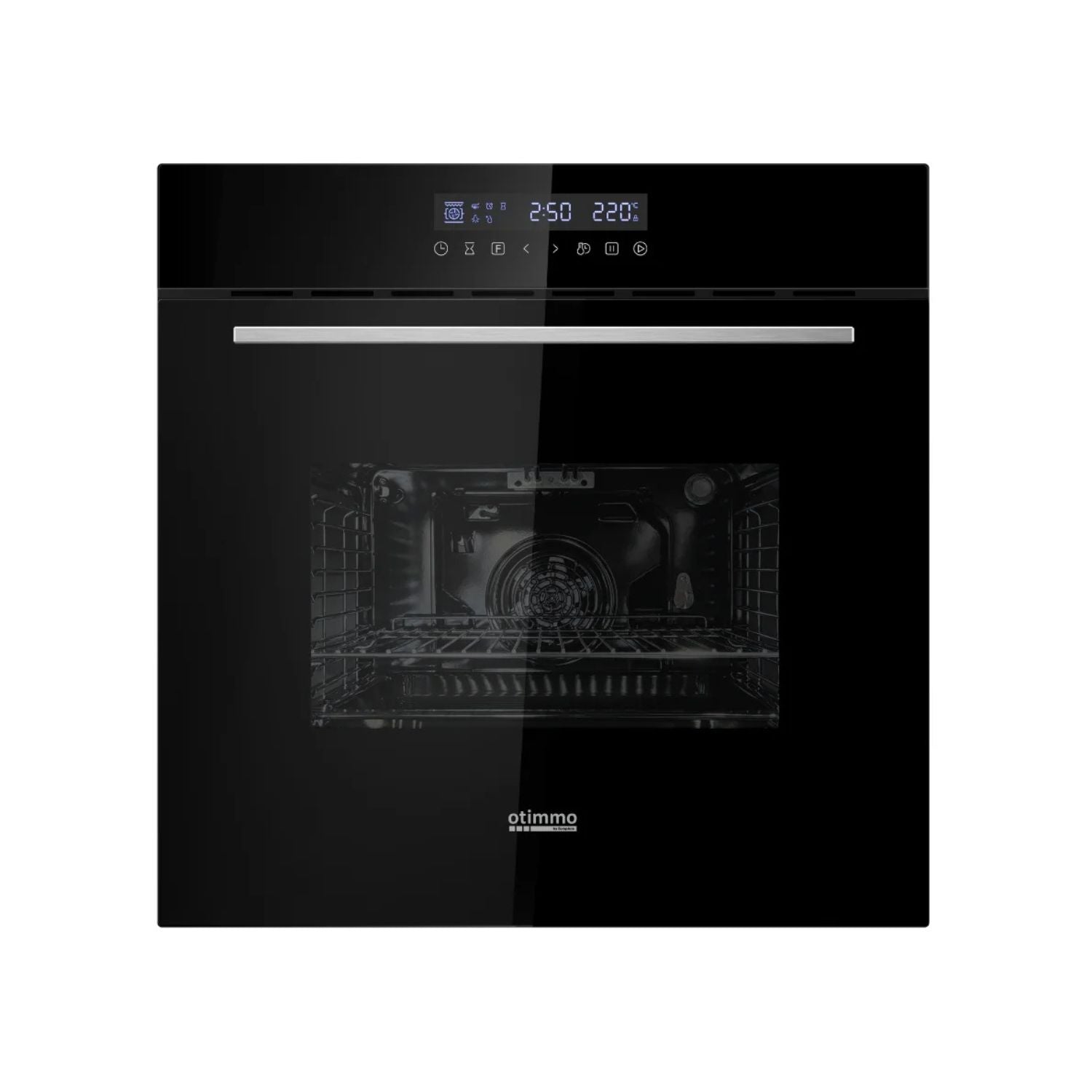 60cm EuropAce EBO8821DBK - 82L Built-in Oven (Touch Control)