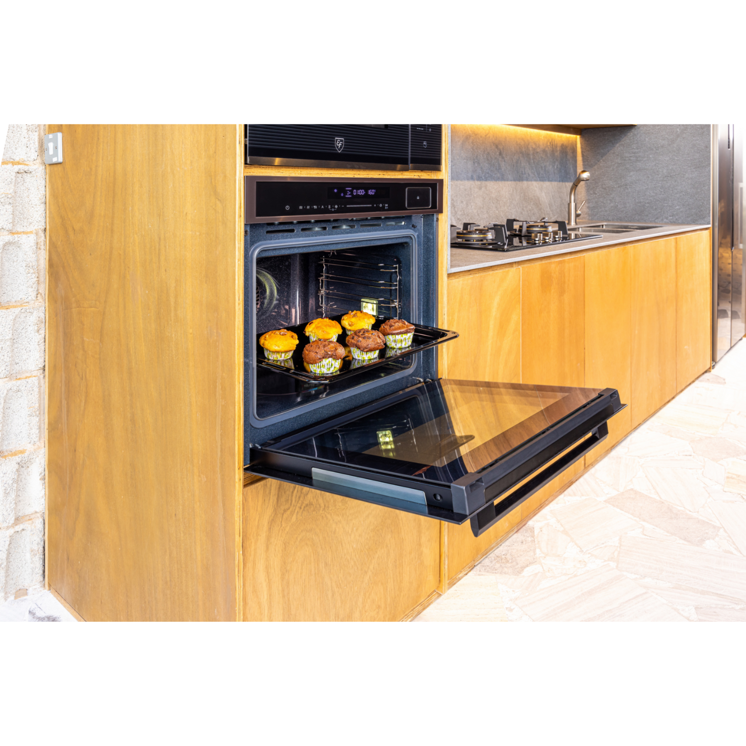EF BO GE 1770SA M - 72L 17 Functions Full Steam Combi Oven