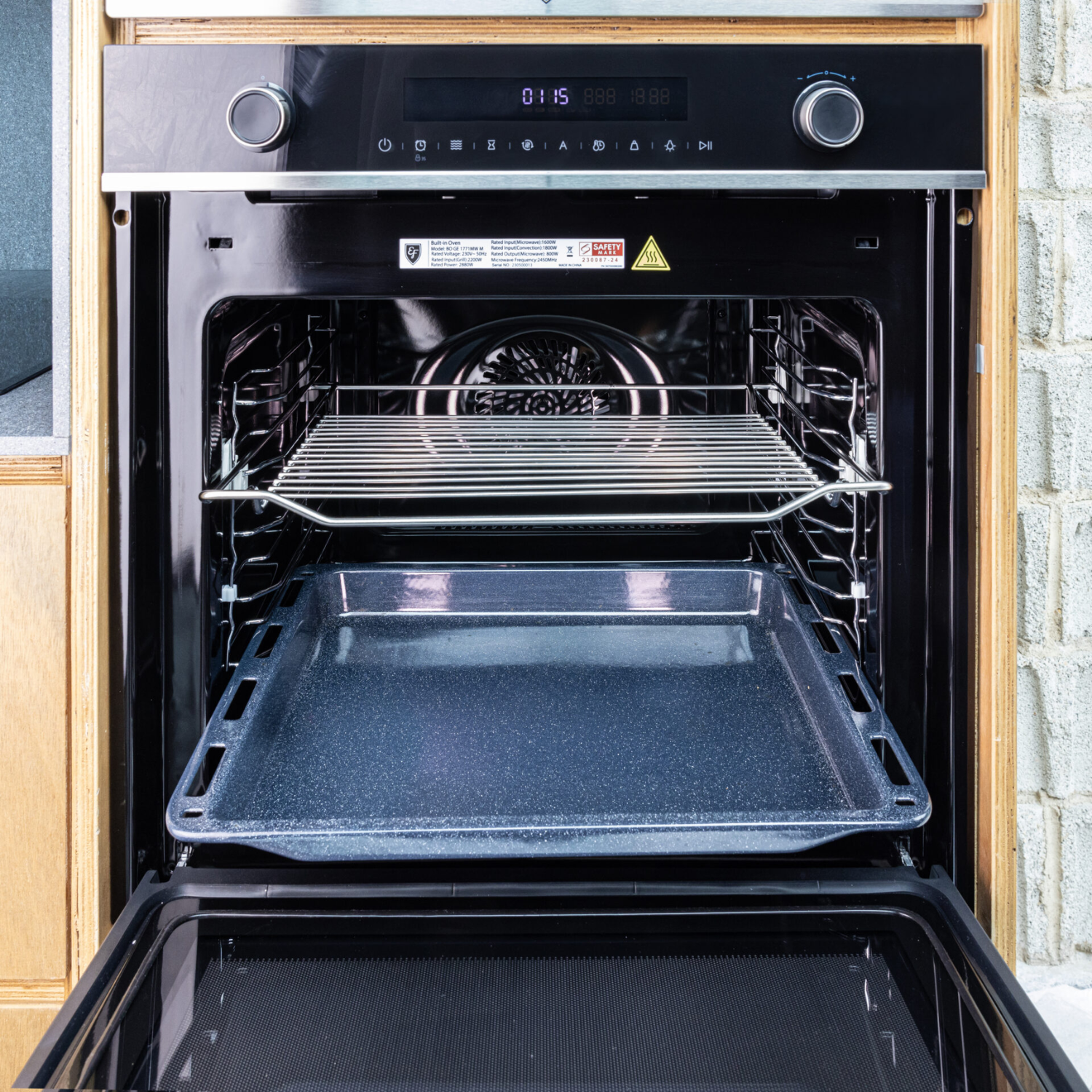 EF BO GE 1771MW M - 72L 16 Functions Full Steam Combi Oven