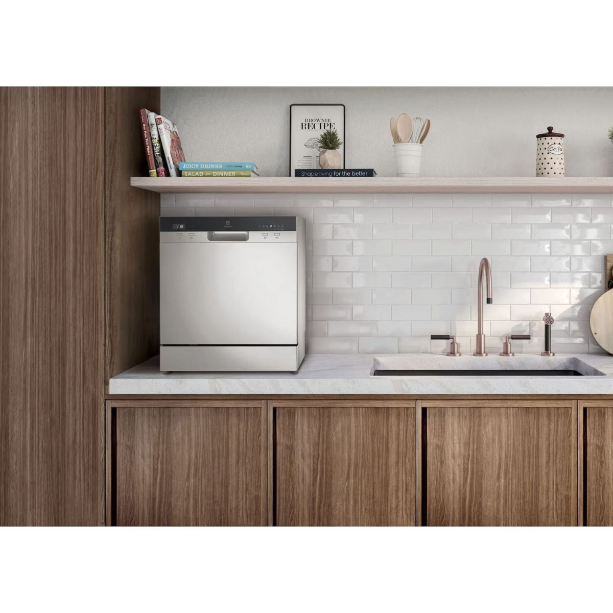 Electrolux EFC3862MS 55cm Freestanding Dishwasher 2 Ticks