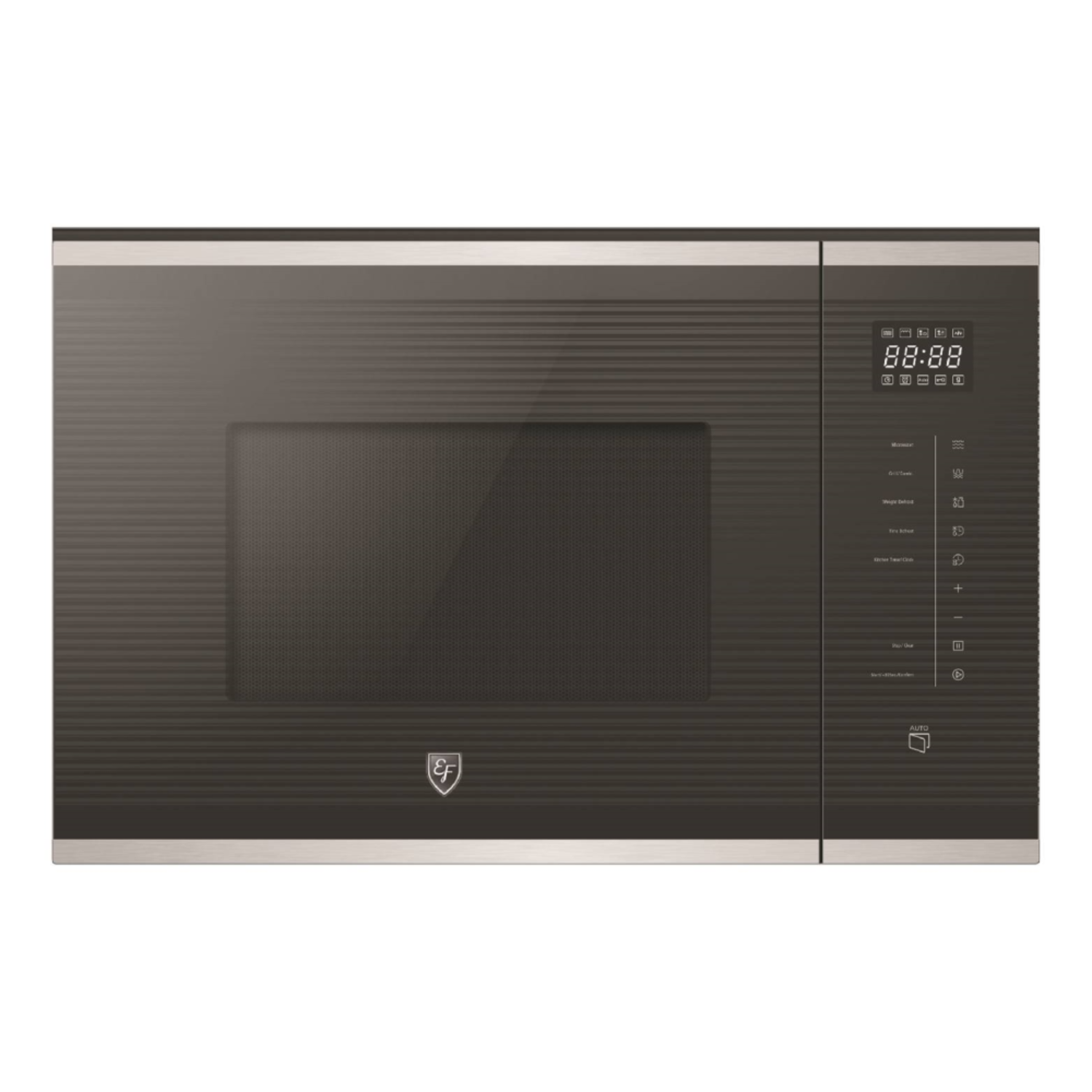 EF EFBM 2591 M - 25L 4 Functions Built-in Microwave Oven with Grill Function Black