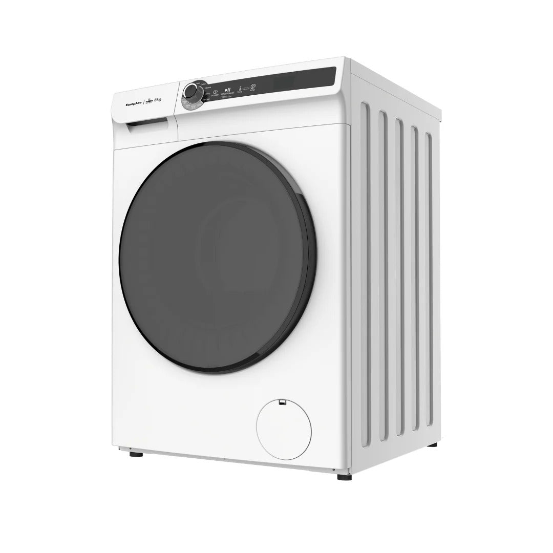 8kg EuropAce Steam Front Load Washing Machine