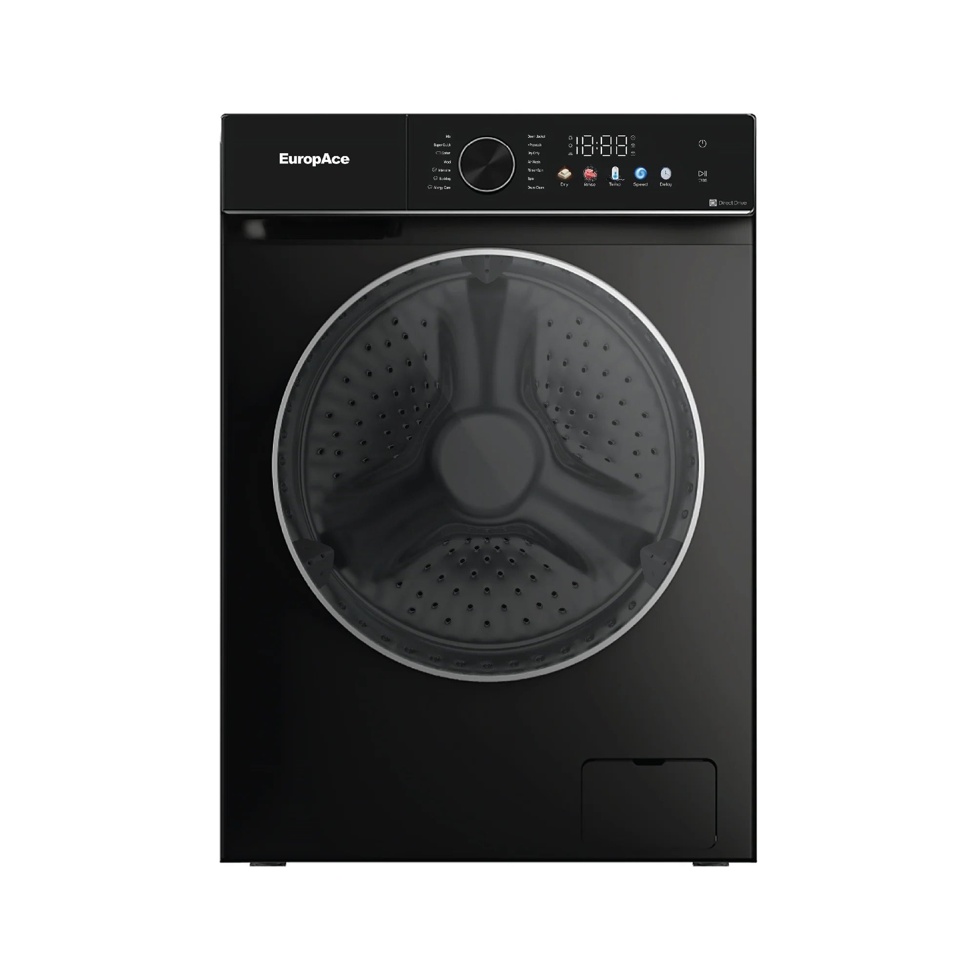 10/7kg EuropAce Steam Washer Dryer