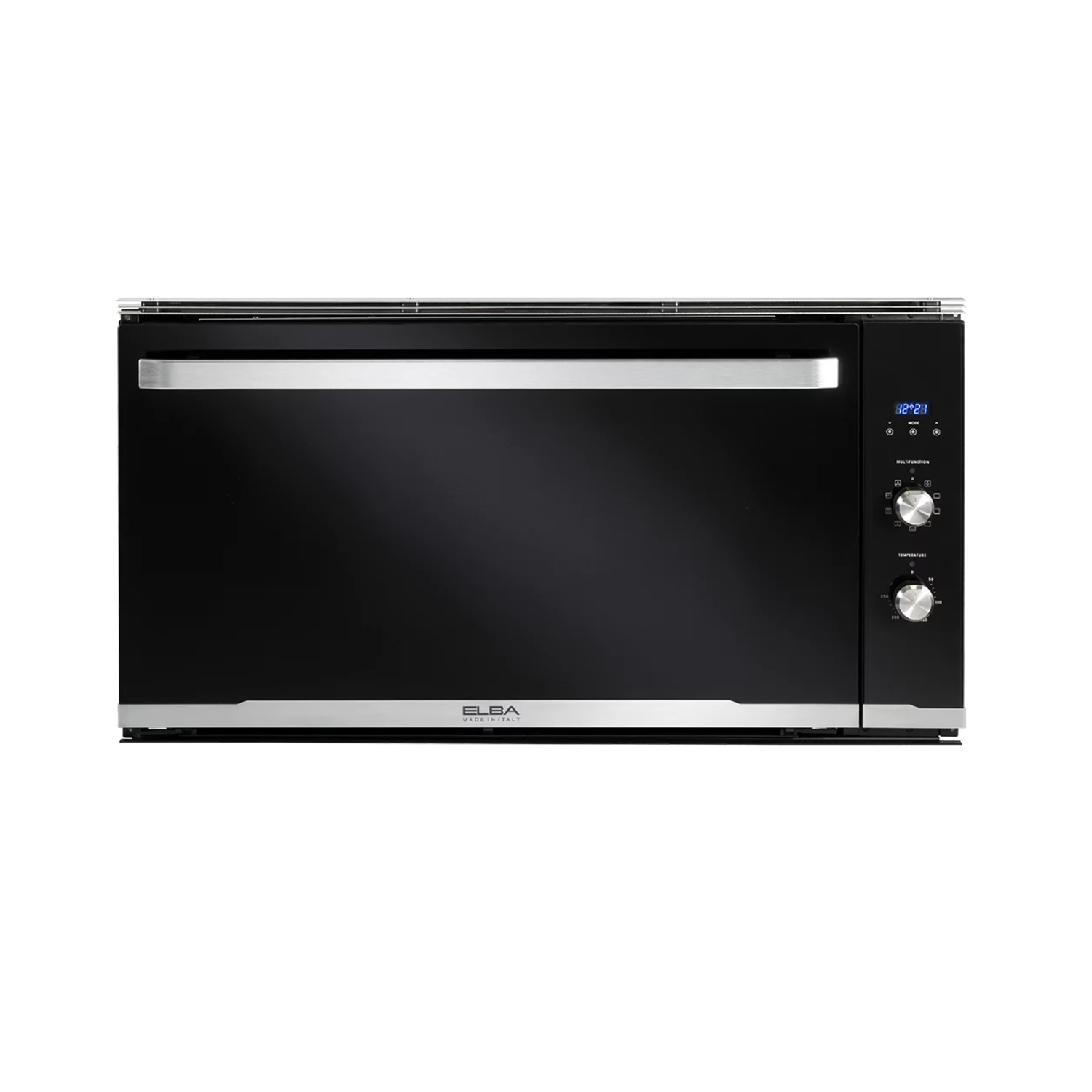 Elba ELIO 910 - 87L 9 Multi-function Built-in Oven Full Black Glass