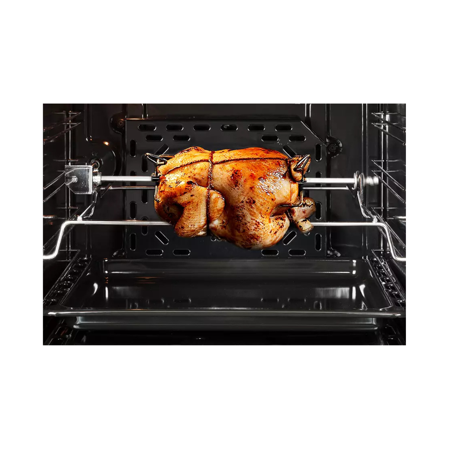 Elba ELIO 910 - 87L 9 Multi-function Built-in Oven Full Black Glass