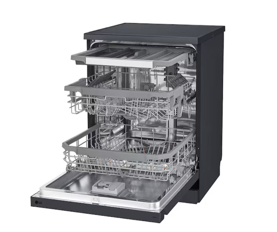LG Front Control 10 Wash Programs Dishwasher Black