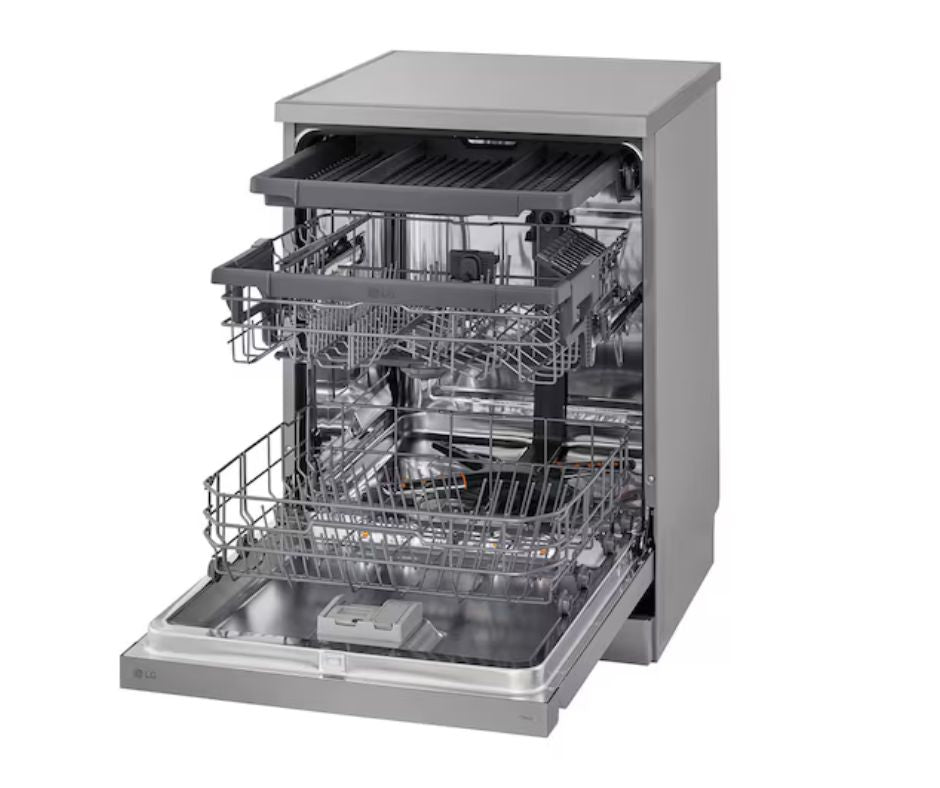 LG Front Control 10 Wash Programs Dishwasher Silver