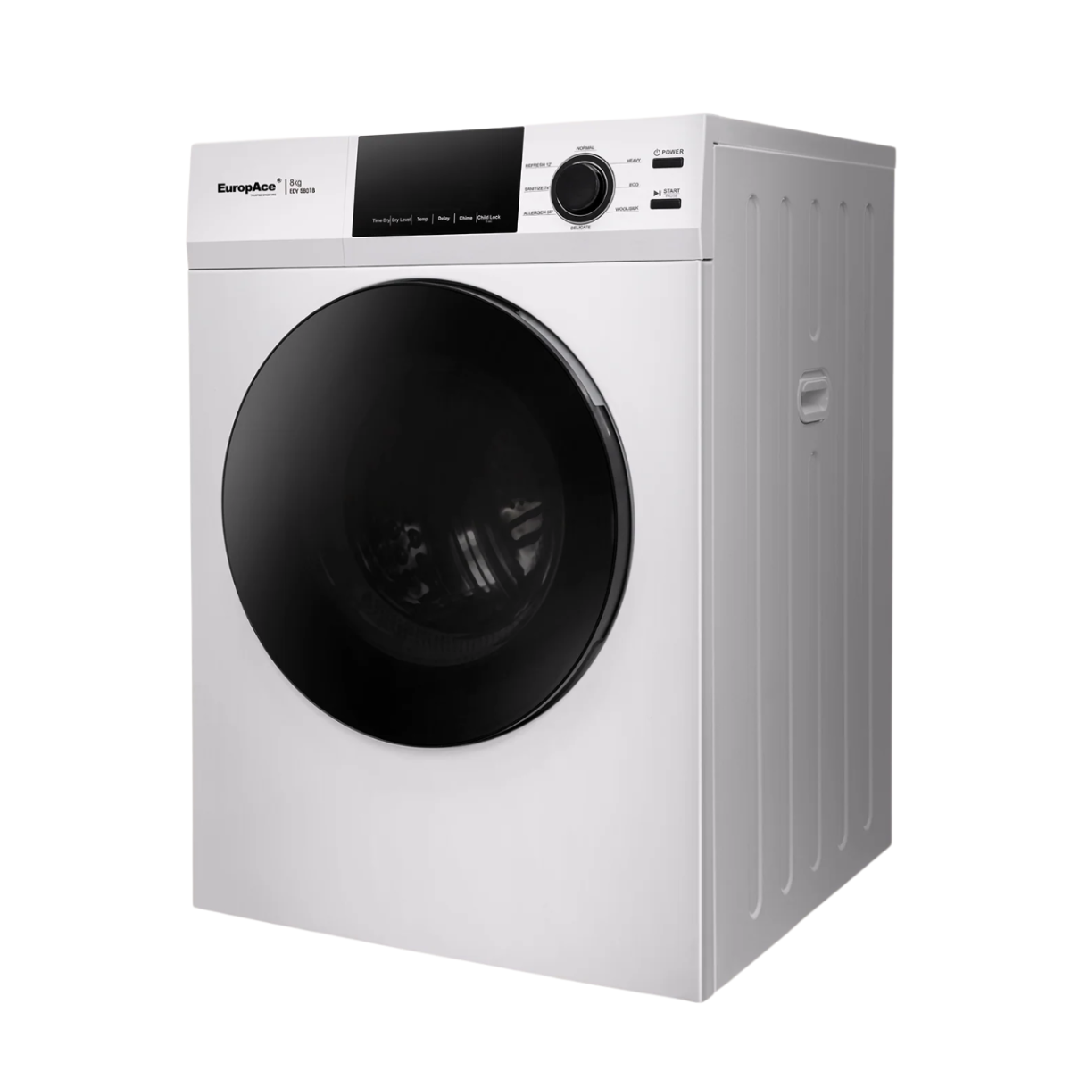 EuropAce By Otimmo EDY5801B - 8kg Vented Dryer