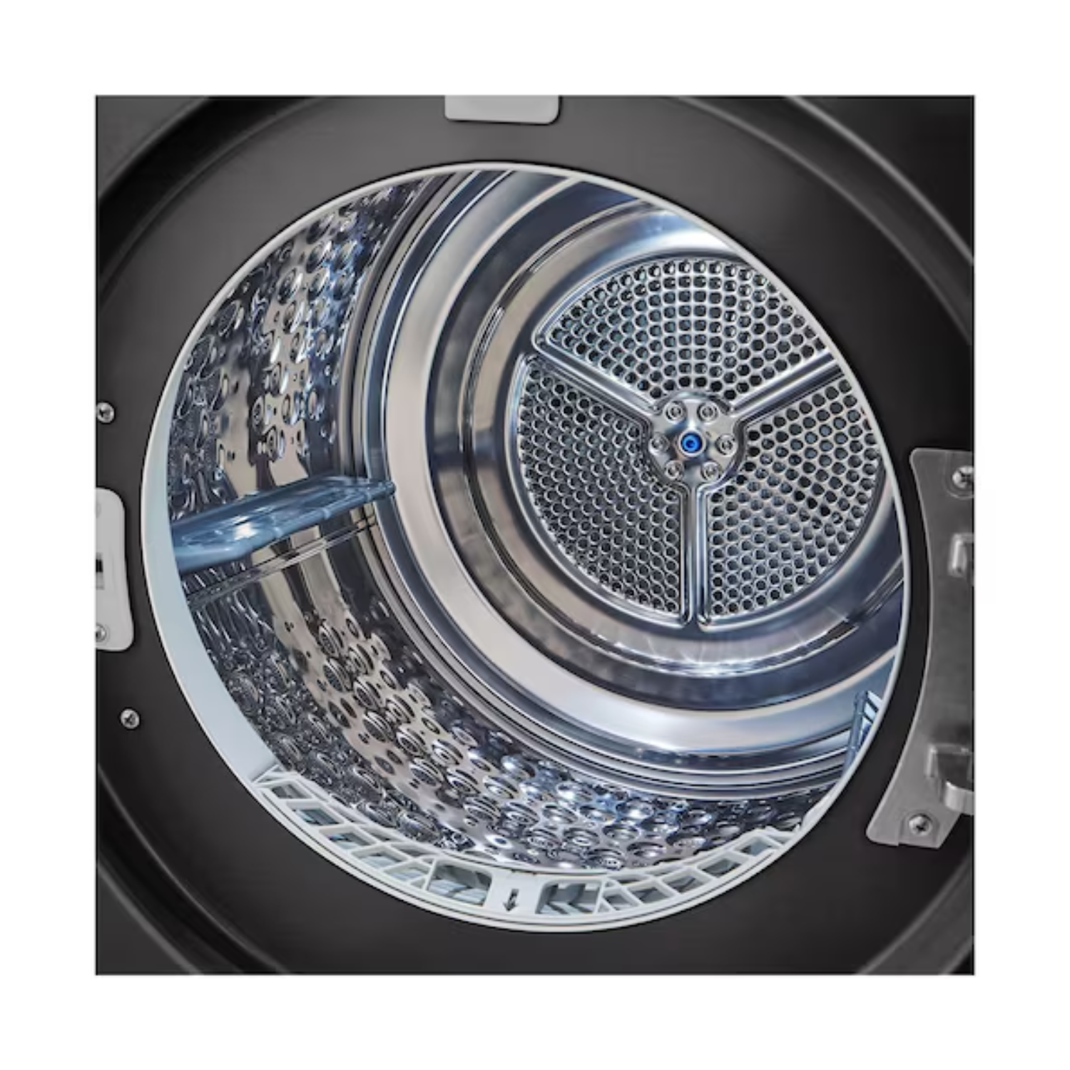 10kg LG Dual Inverter Front Load Heat Pump Dryer Black Steel