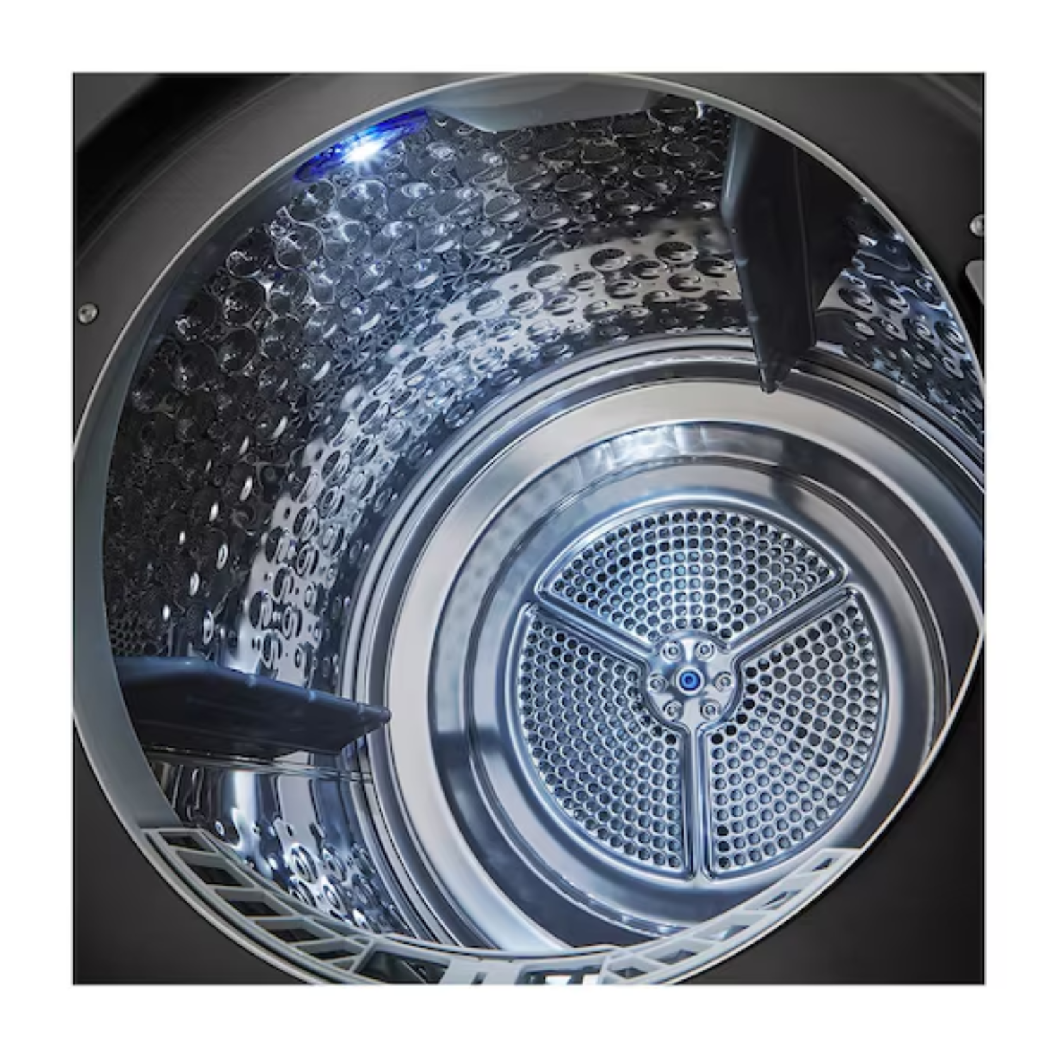 10kg LG Dual Inverter Front Load Heat Pump Dryer Black Steel