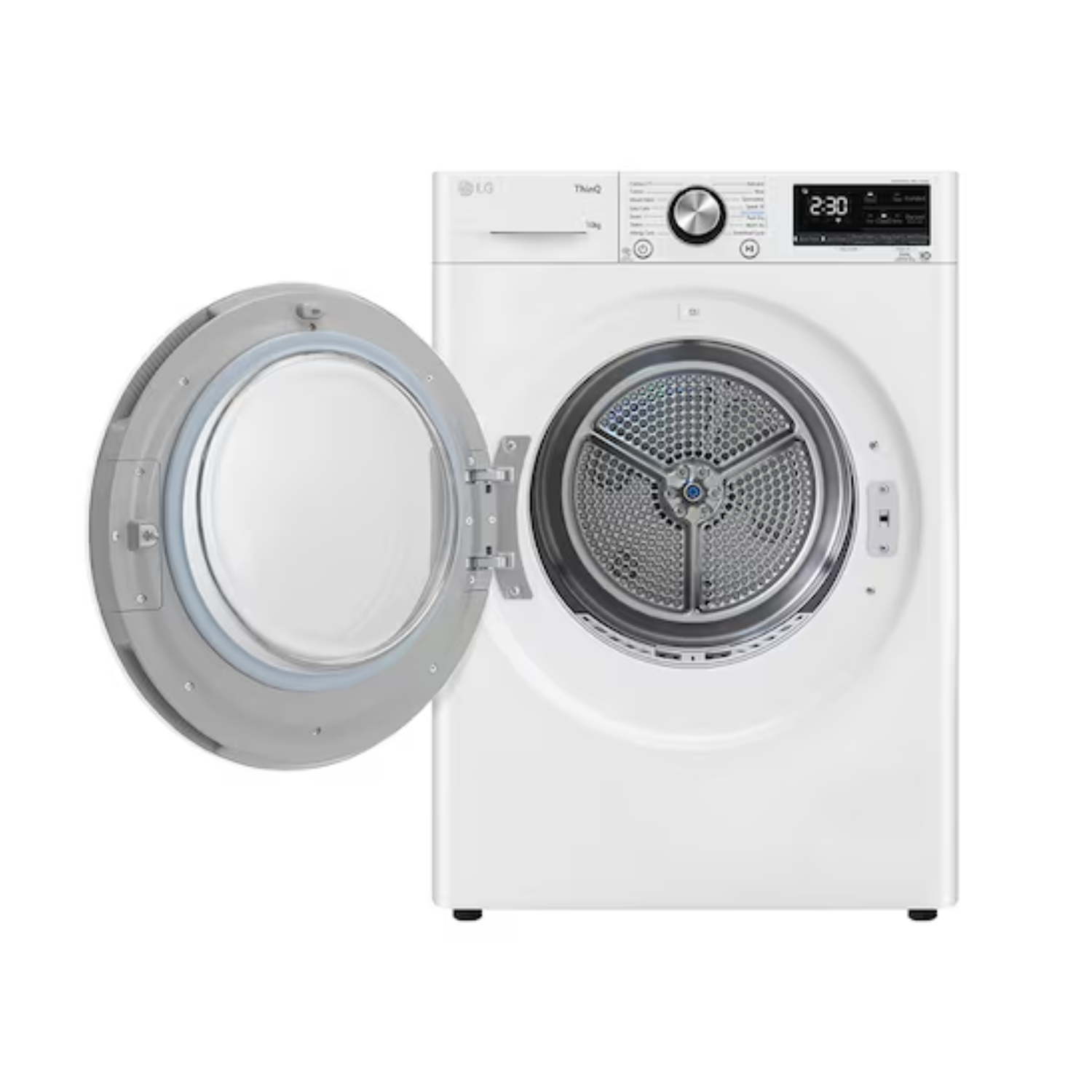 10kg LG Dual Inverter Front Load Heat Pump Dryer White