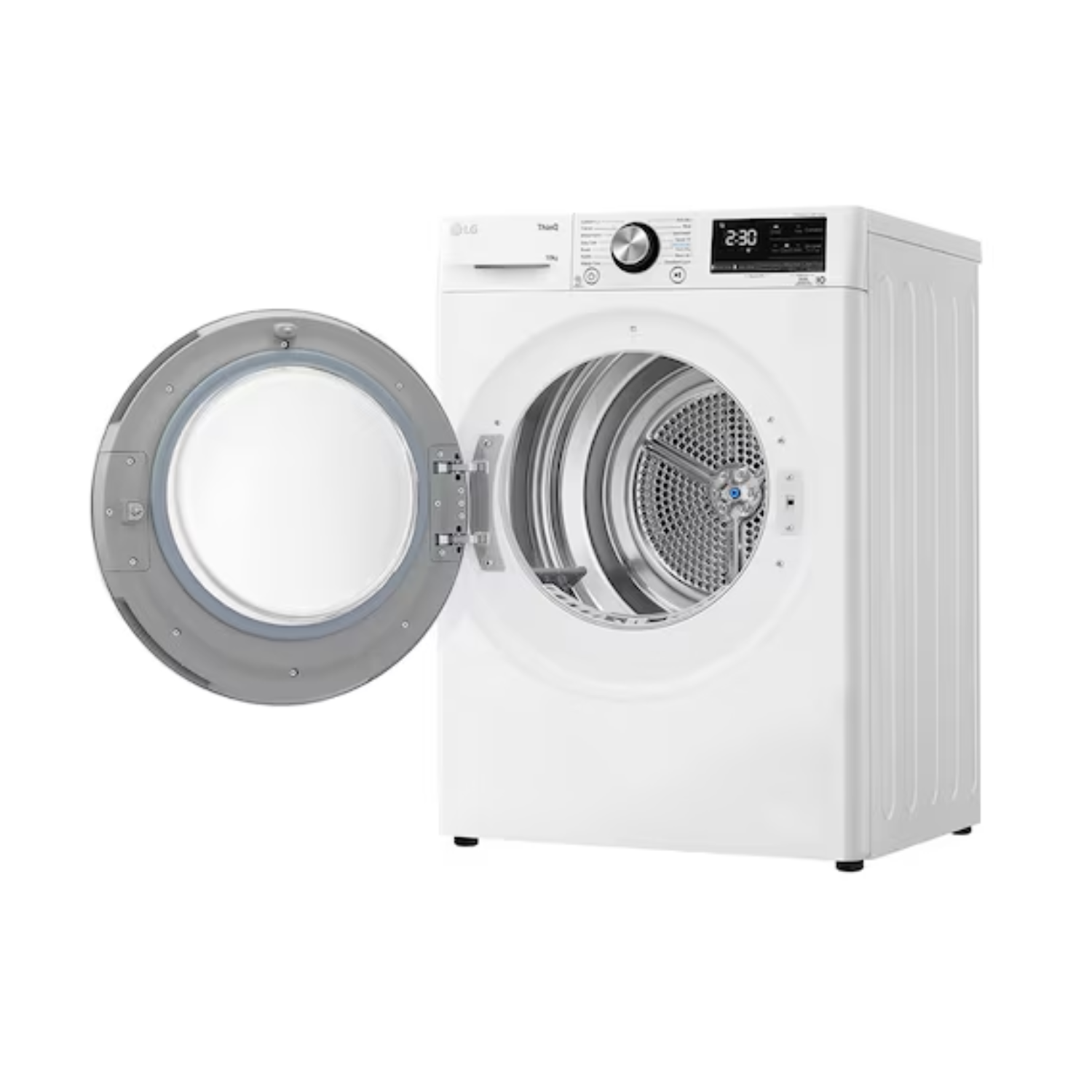 10kg LG Dual Inverter Front Load Heat Pump Dryer White