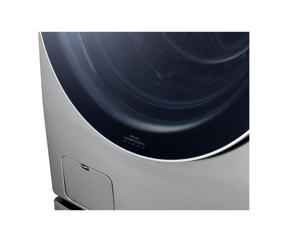 15/8kg LG AI Direct Drive Front Load Washer Dryer Silver