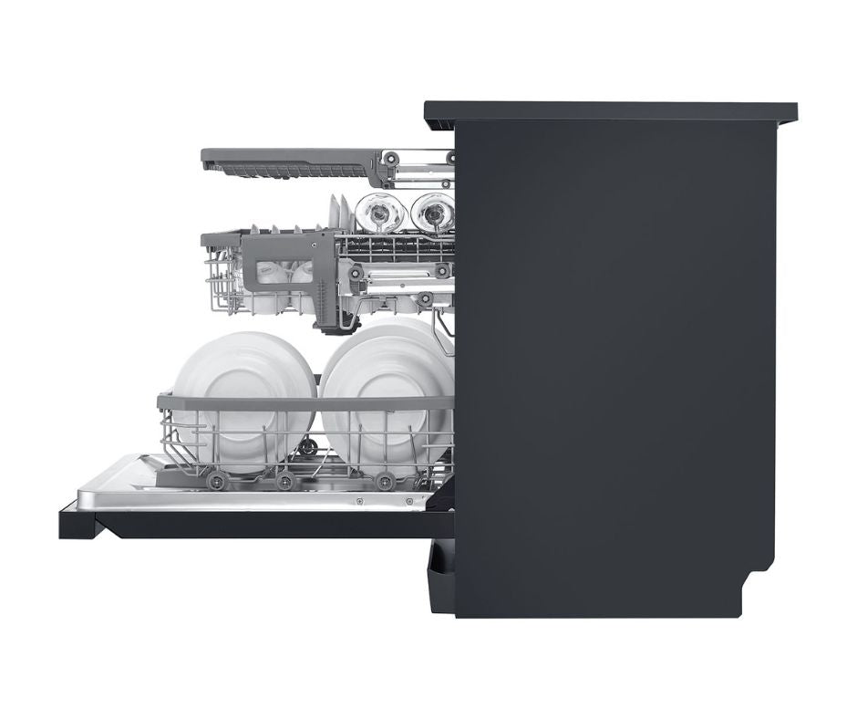 LG Top Control Dishwasher Black (14 Place Settings)
