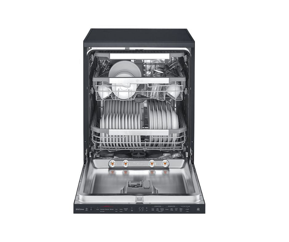 LG Top Control Dishwasher Black (14 Place Settings)