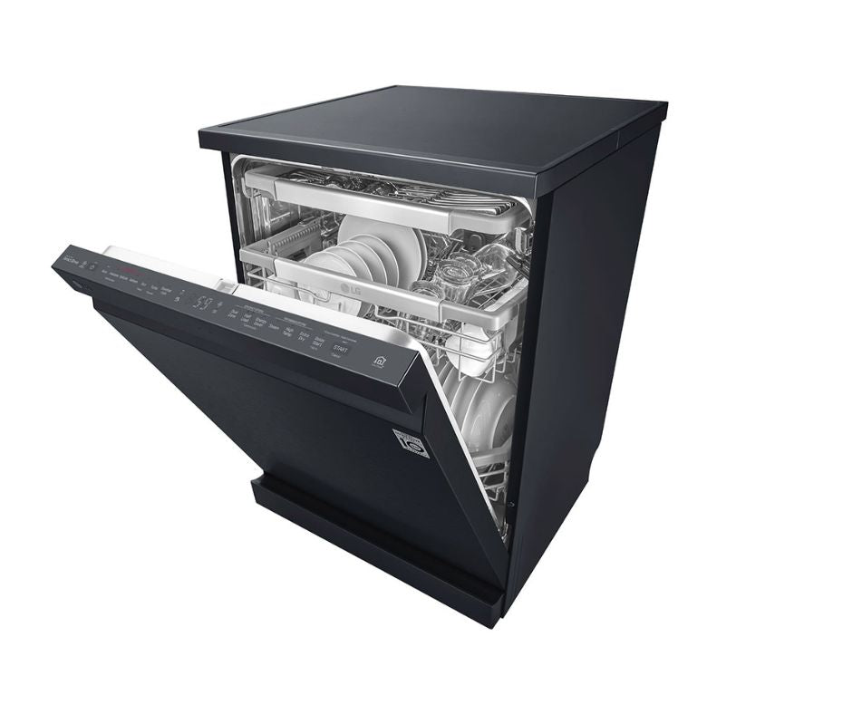 LG Top Control Dishwasher Black (14 Place Settings)
