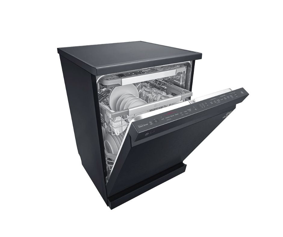 LG Top Control Dishwasher Black (14 Place Settings)