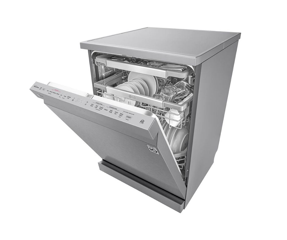 LG Top Control Dishwasher Silver (14 Place Settings)