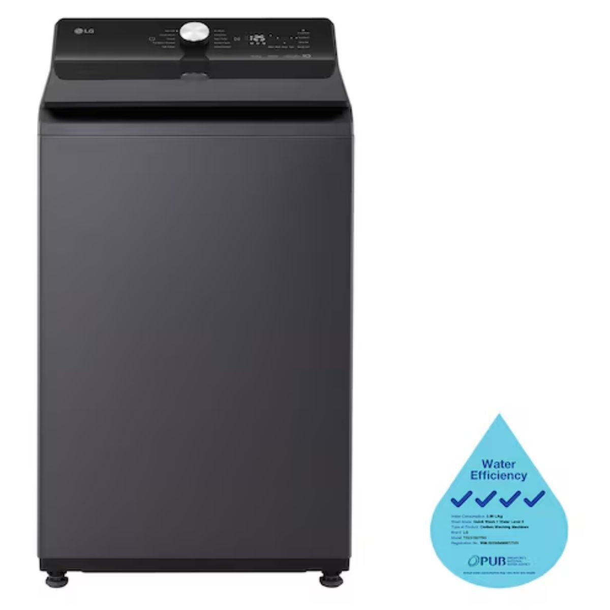 LG TX2315DT5G - 15kg Top Load Washer