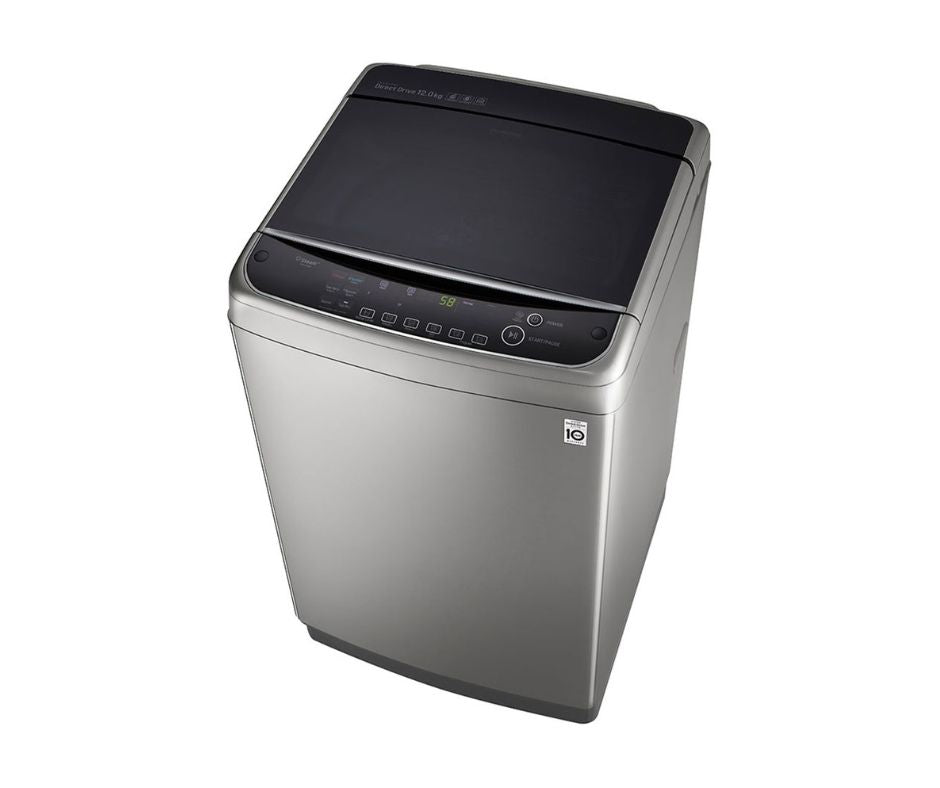 12kg LG TurboWash3D™ Top Load Washing Machine Silver