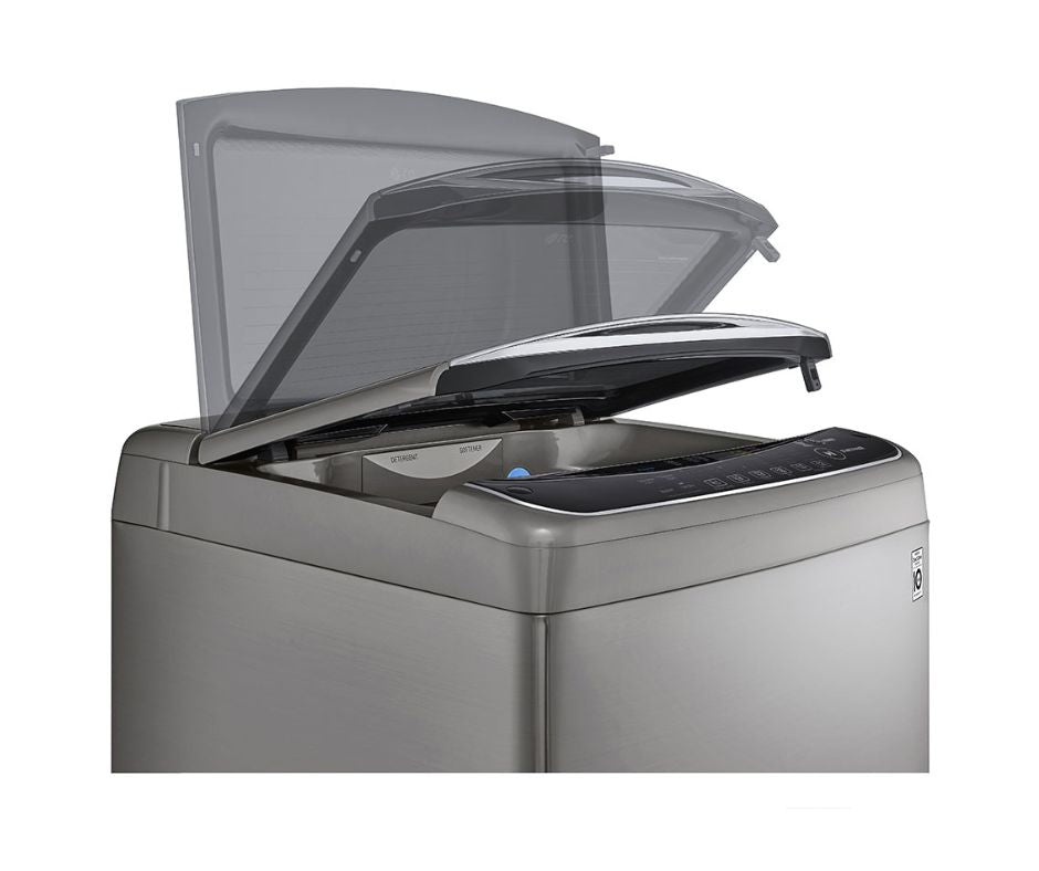 12kg LG TurboWash3D™ Top Load Washing Machine Silver