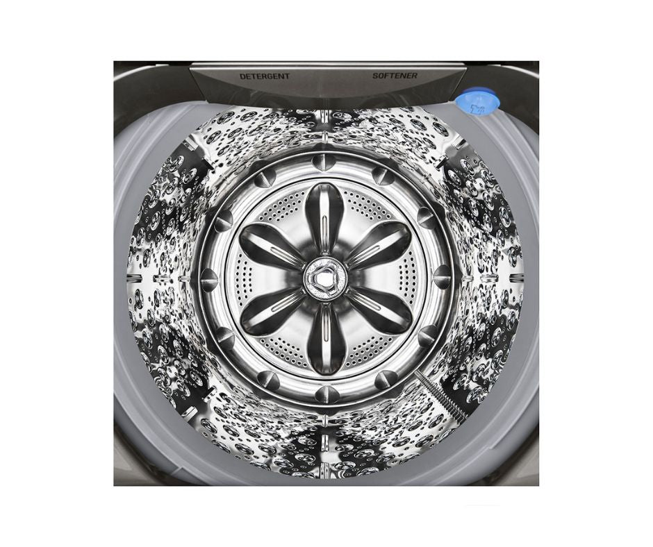 12kg LG TurboWash3D™ Top Load Washing Machine Silver