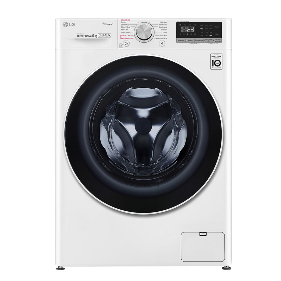LG FV1409S4W - 9kg Front Load Washer
