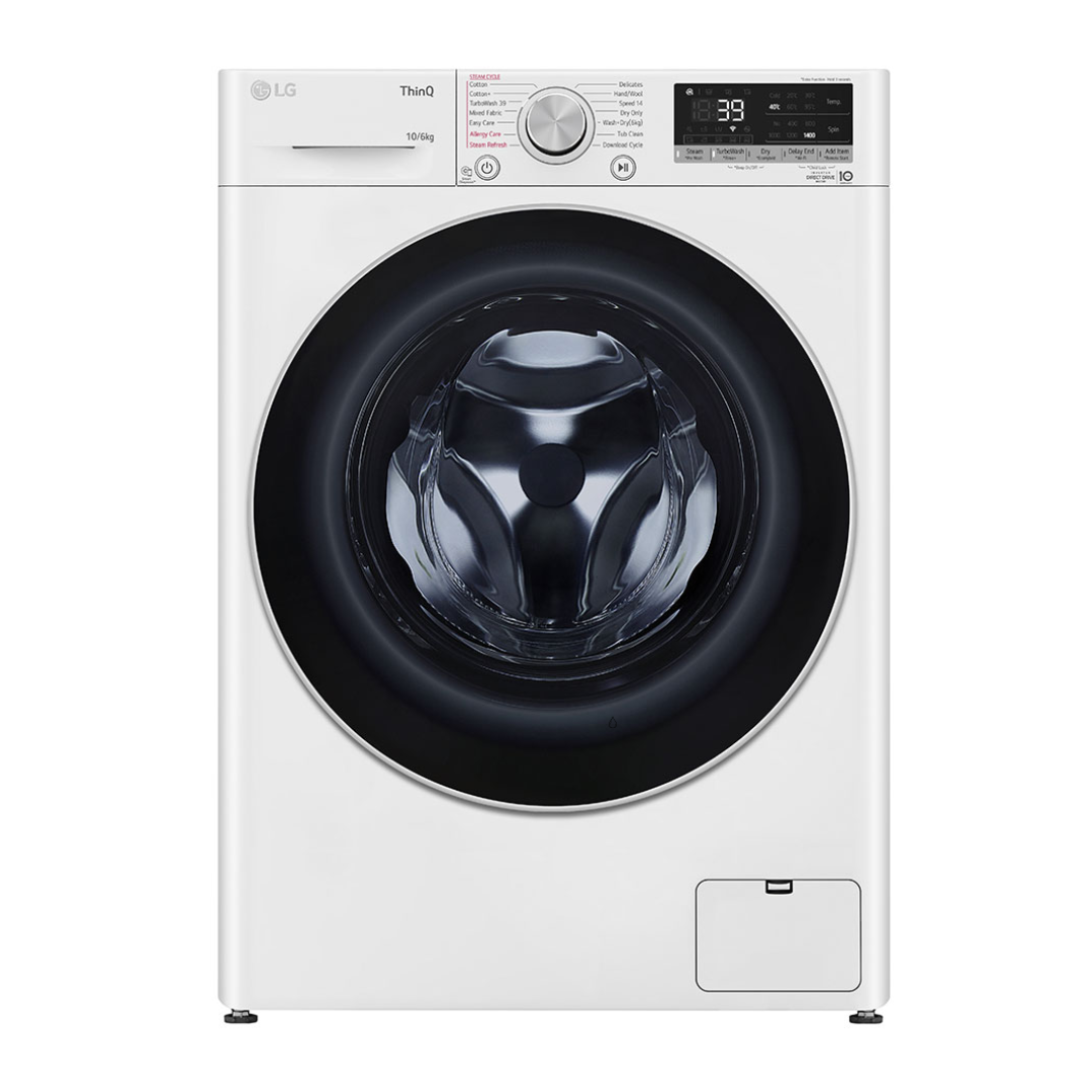LG FV1410H3W - 10/6kg Front Load Washer Dryer