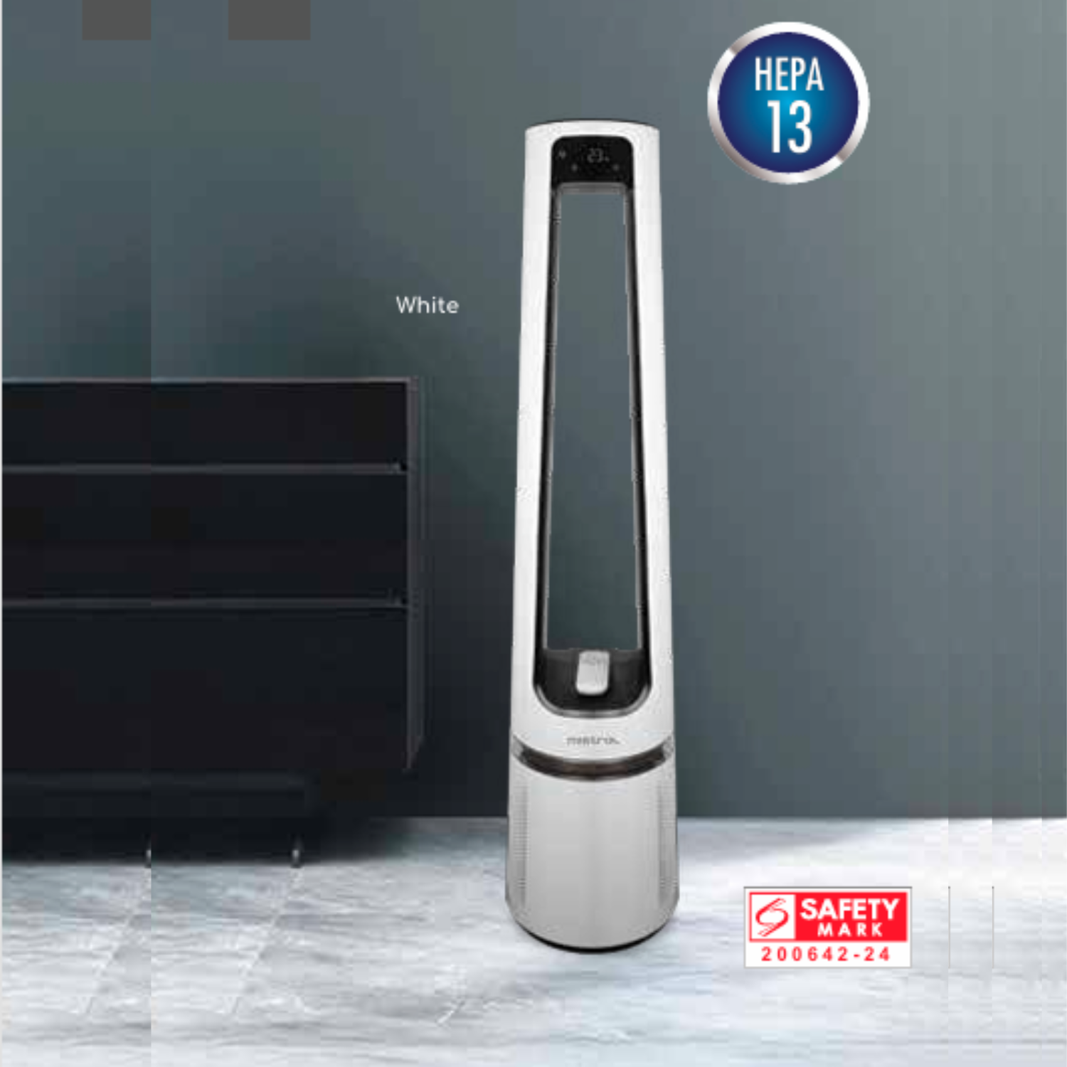 Mistral MBFAP500 - 43” Blade Free Fan with Air Purifier & Remote