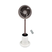 Mistral MHV7123DR-TL - 7" DC High Velocity Moodlight Fan with Remote