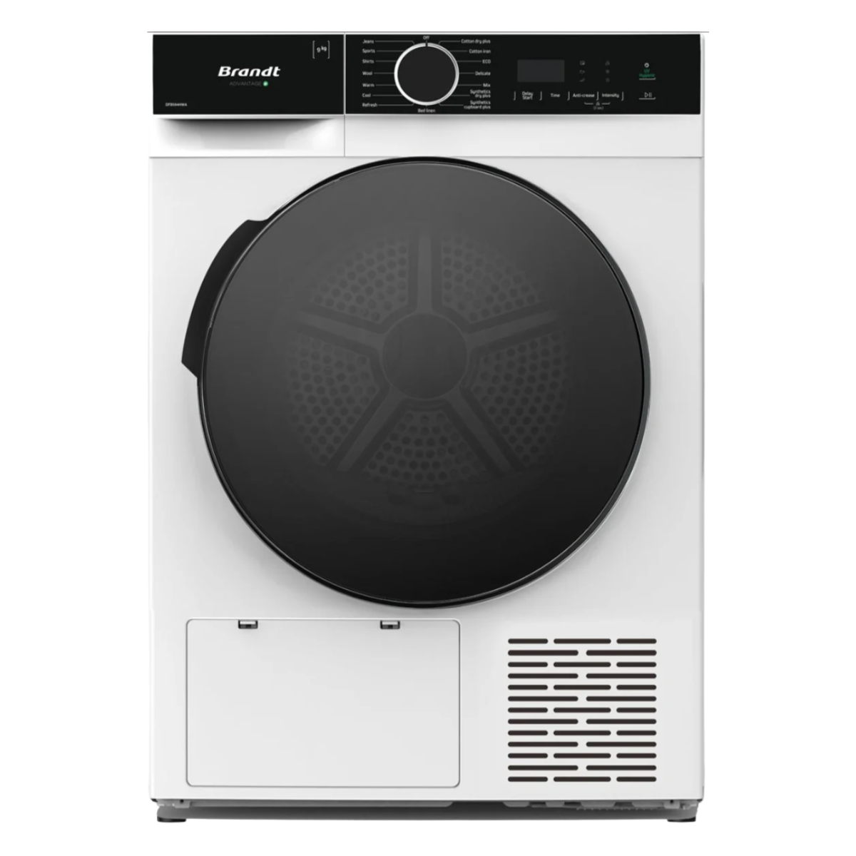Brandt DFB594HWA - 9kg Front Load Heat Pump Dryer