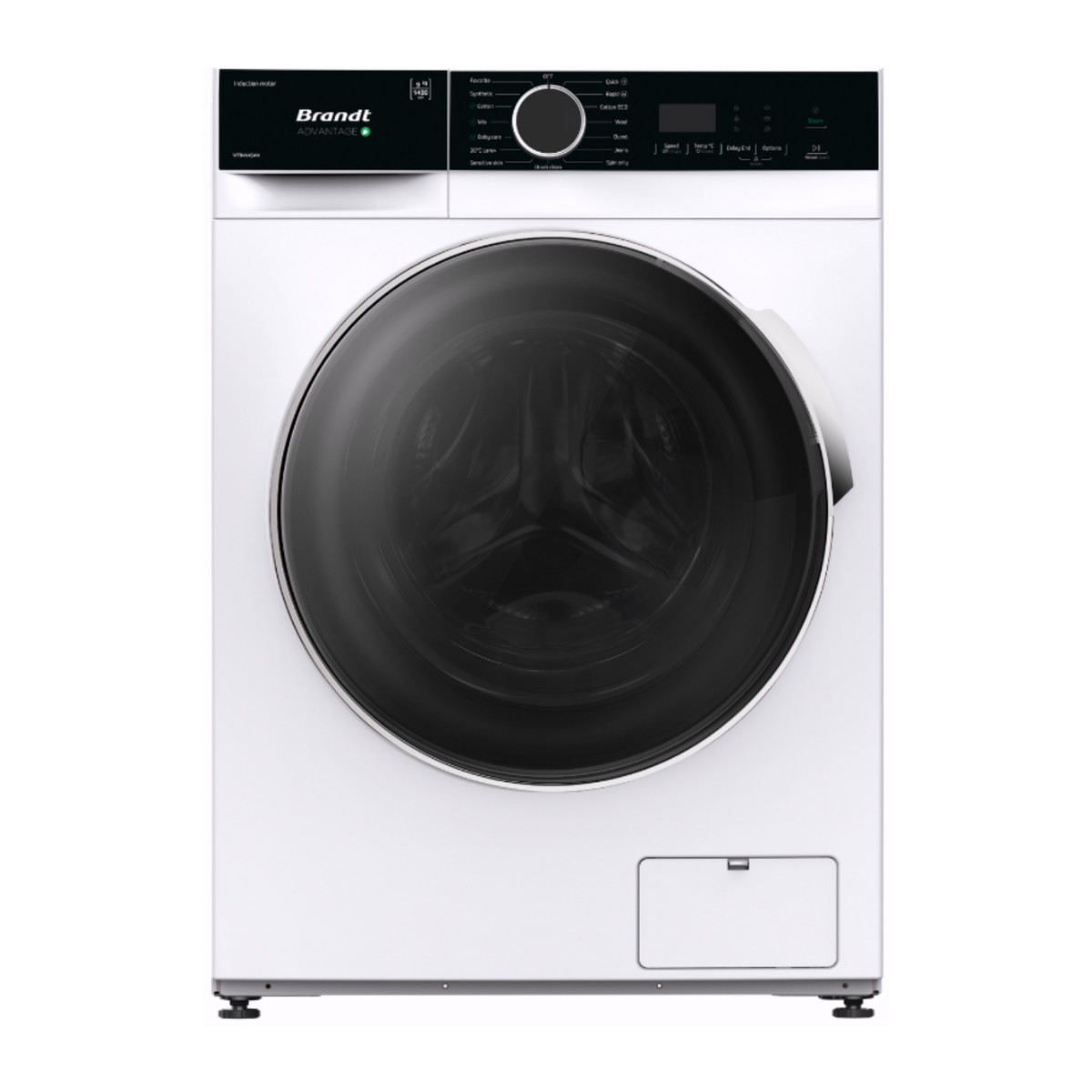 Brandt WFB494QWA - 9kg Front Load Washing Machine