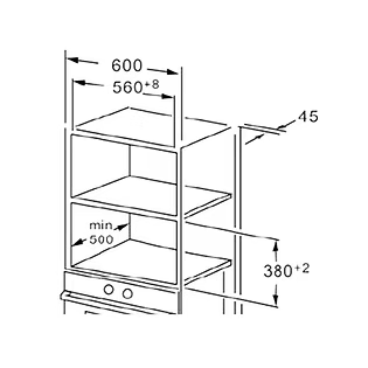 TEKA MWE 259 FI - 25L 8 Auto-Cooking Programs Built-in Microwave with Grill