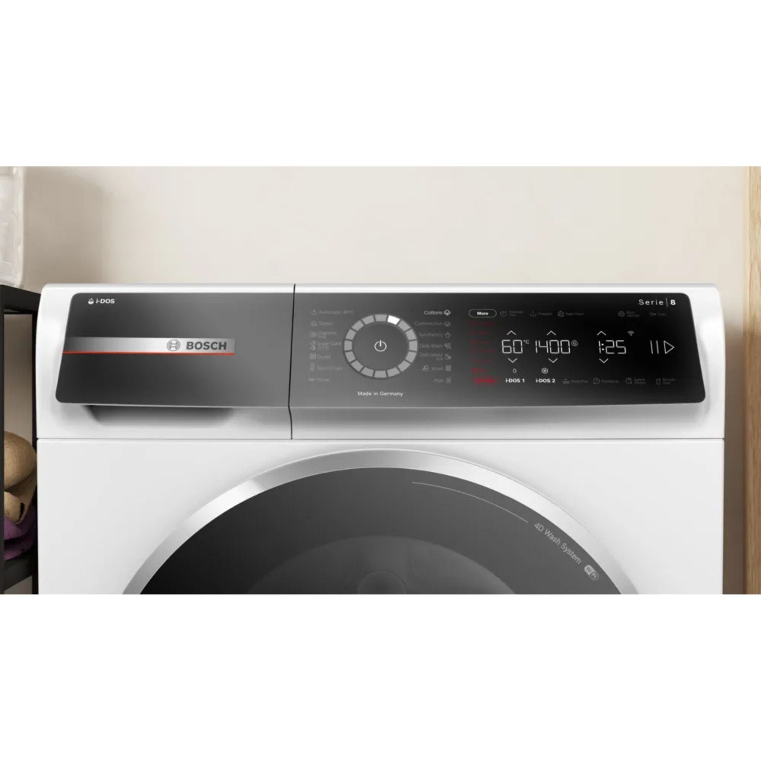 10kg Bosch Series 8 Front Load Washing Machine
