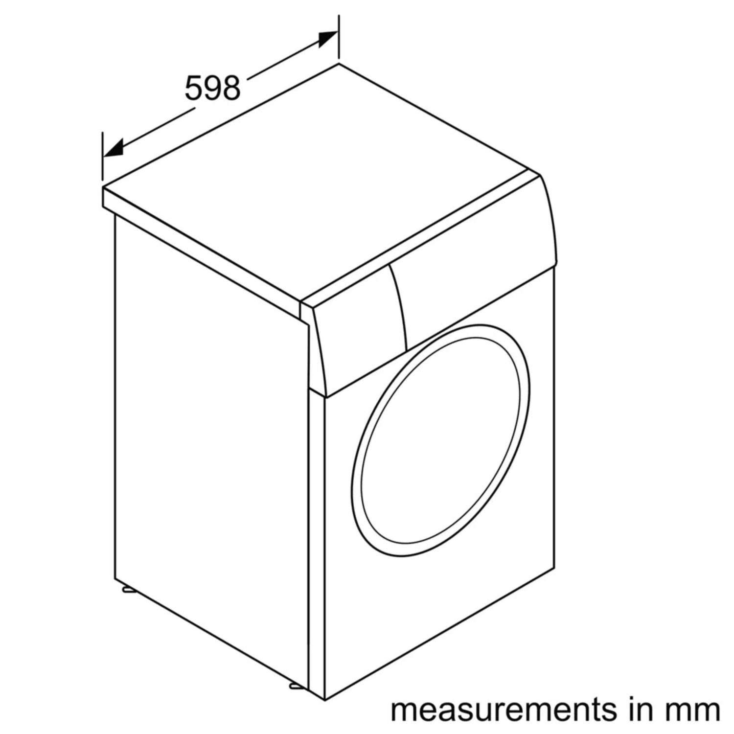 10kg Bosch Series 8 Front Load Washing Machine
