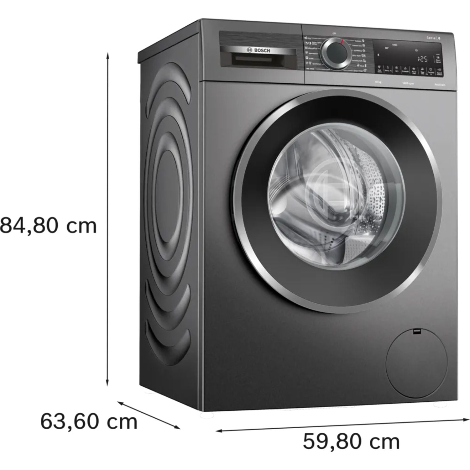 10kg Bosch Series 6 Front Load Washing Machine