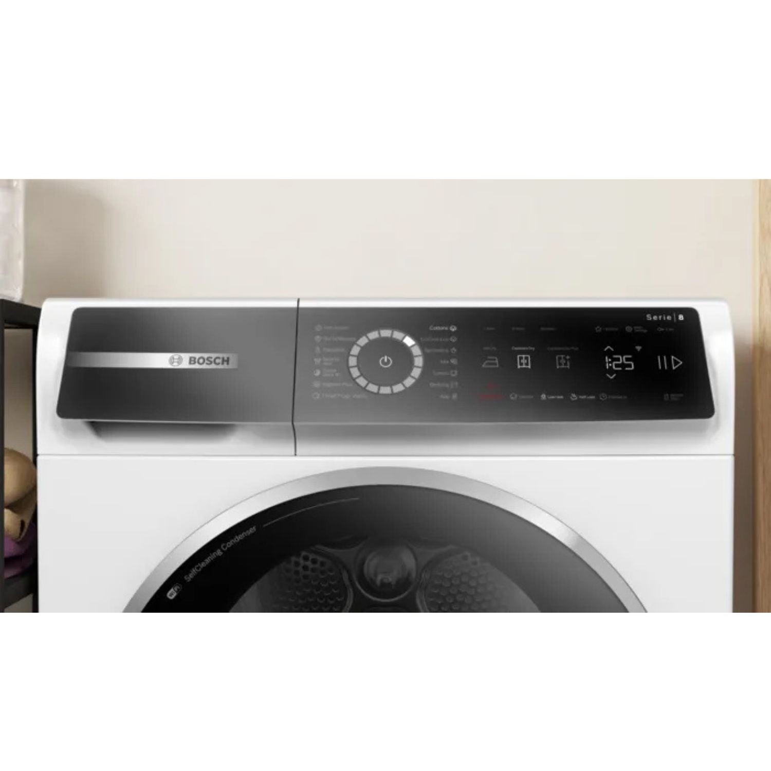 9kg Bosch Series 8 Front Load Dryer