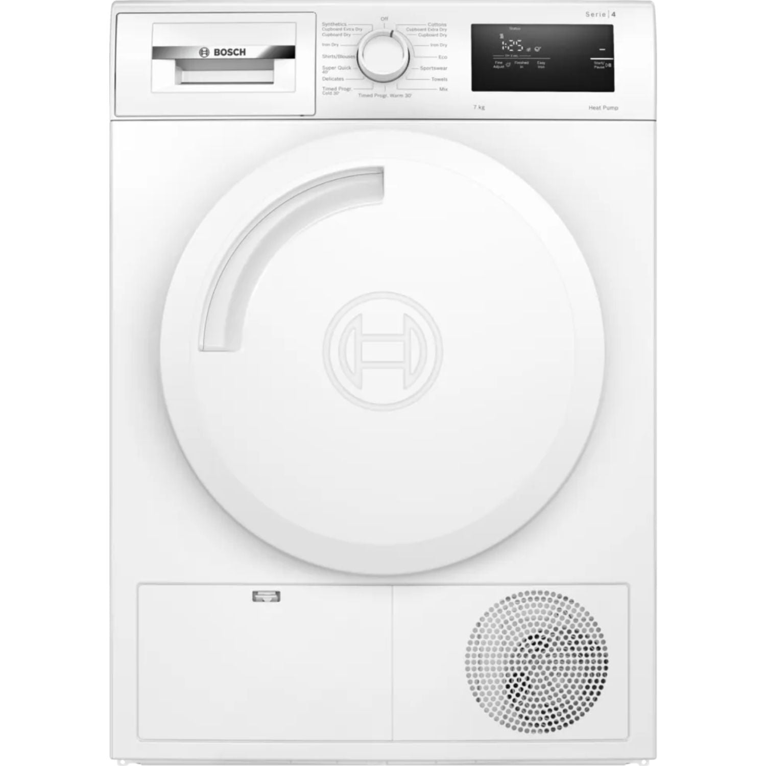7kg Bosch Series 4 Front Load Dryer
