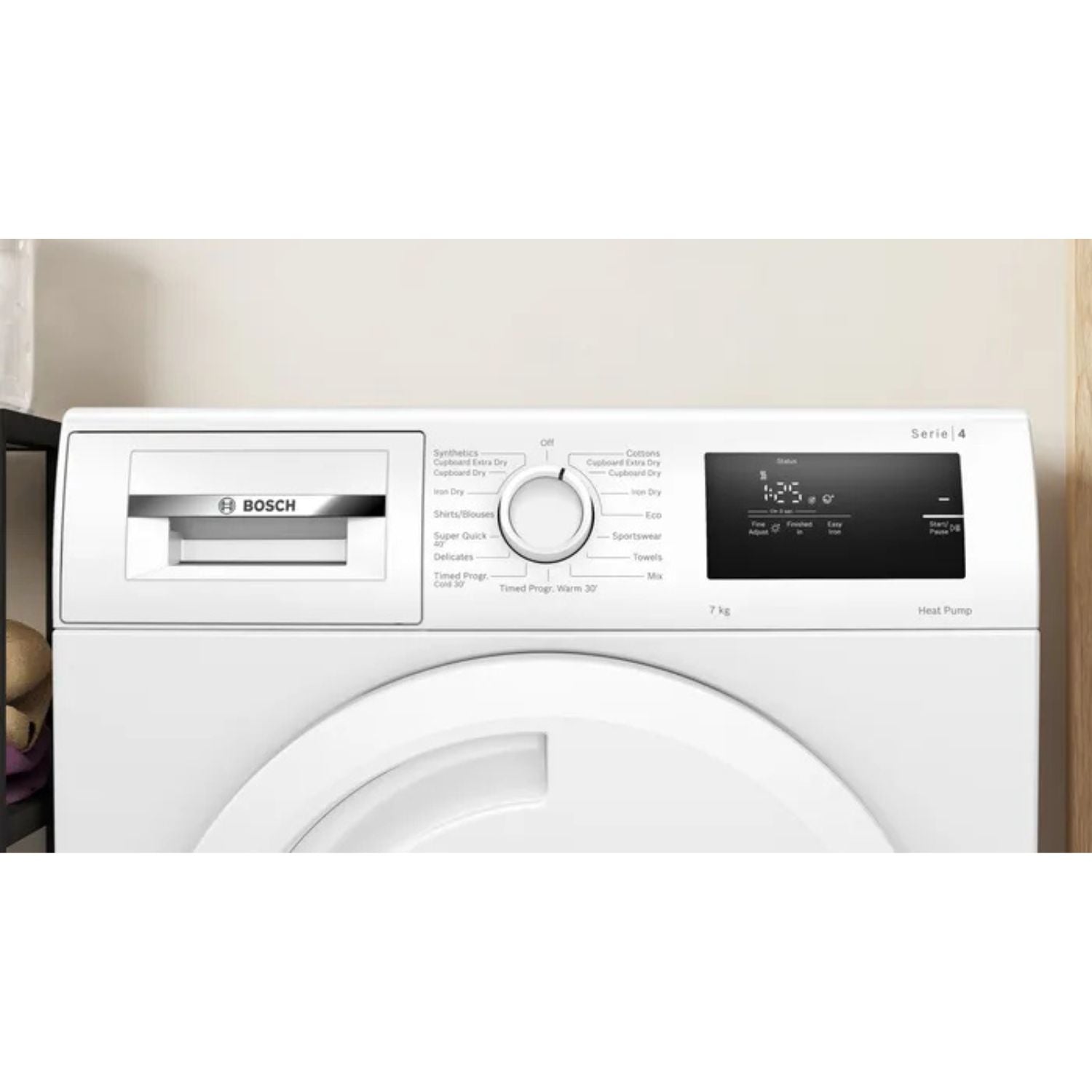 7kg Bosch Series 4 Front Load Dryer
